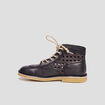 Bottines en cuir Kickers Kicklegend noir femme