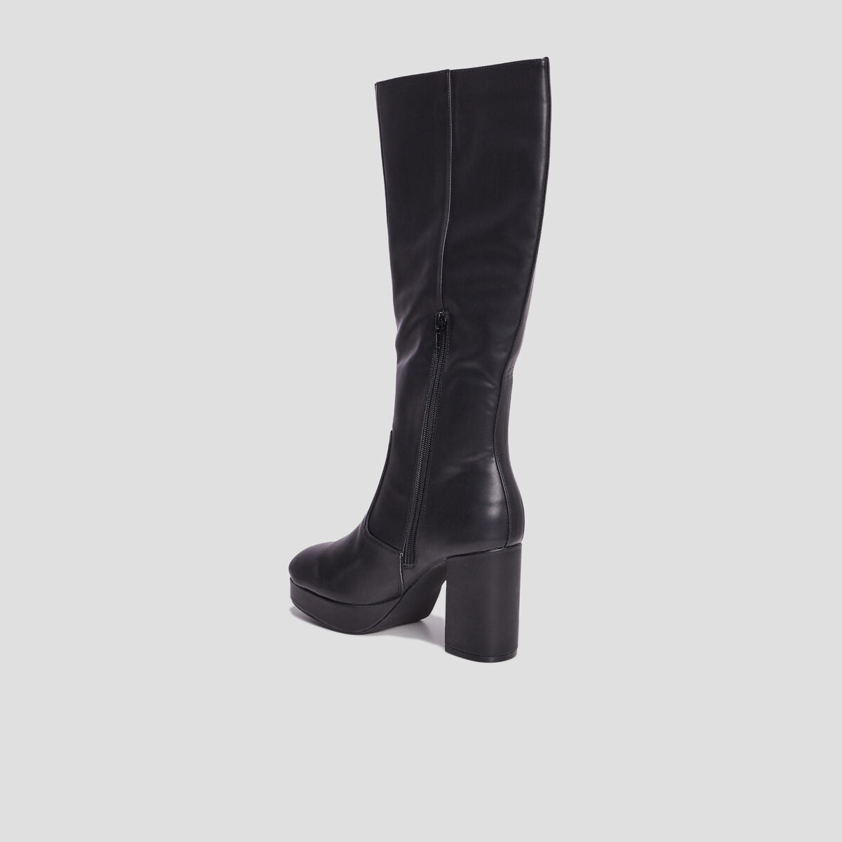 Bottes &agrave; talons hauts noir femme