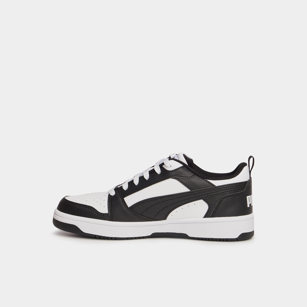 Tennis basses &agrave; lacets Puma Rebound V6 noir gar&ccedil;on