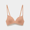 Soutien-gorge triangle bretelles fines vieux rose femme