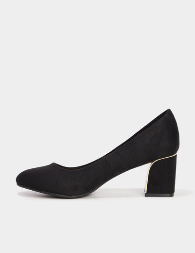 Escarpins à talons Mosquitos noir femme