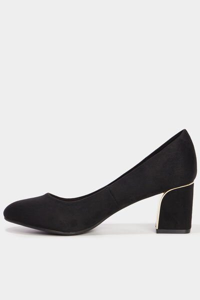 Escarpins &agrave; talons Mosquitos noir femme