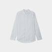 Chemise manches ajustables 1 poche coton vert kaki femme