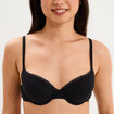 Soutien-gorge embo&icirc;tant padd&eacute; noir femme