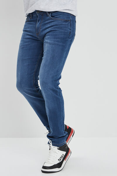 Jeans regular denim stone homme
