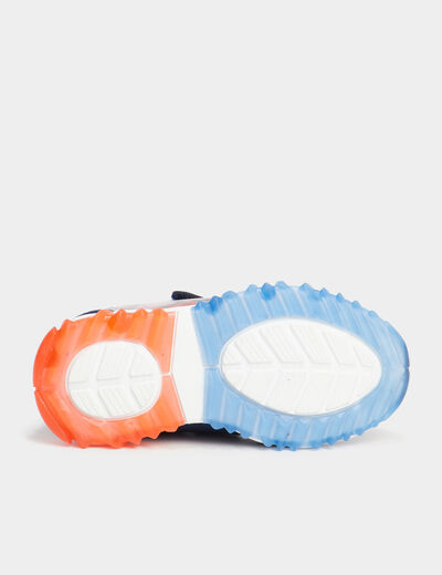 Baskets running lumineuses Spider-Man bleu garçon