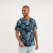 T-shirt manches courtes bleu marine homme