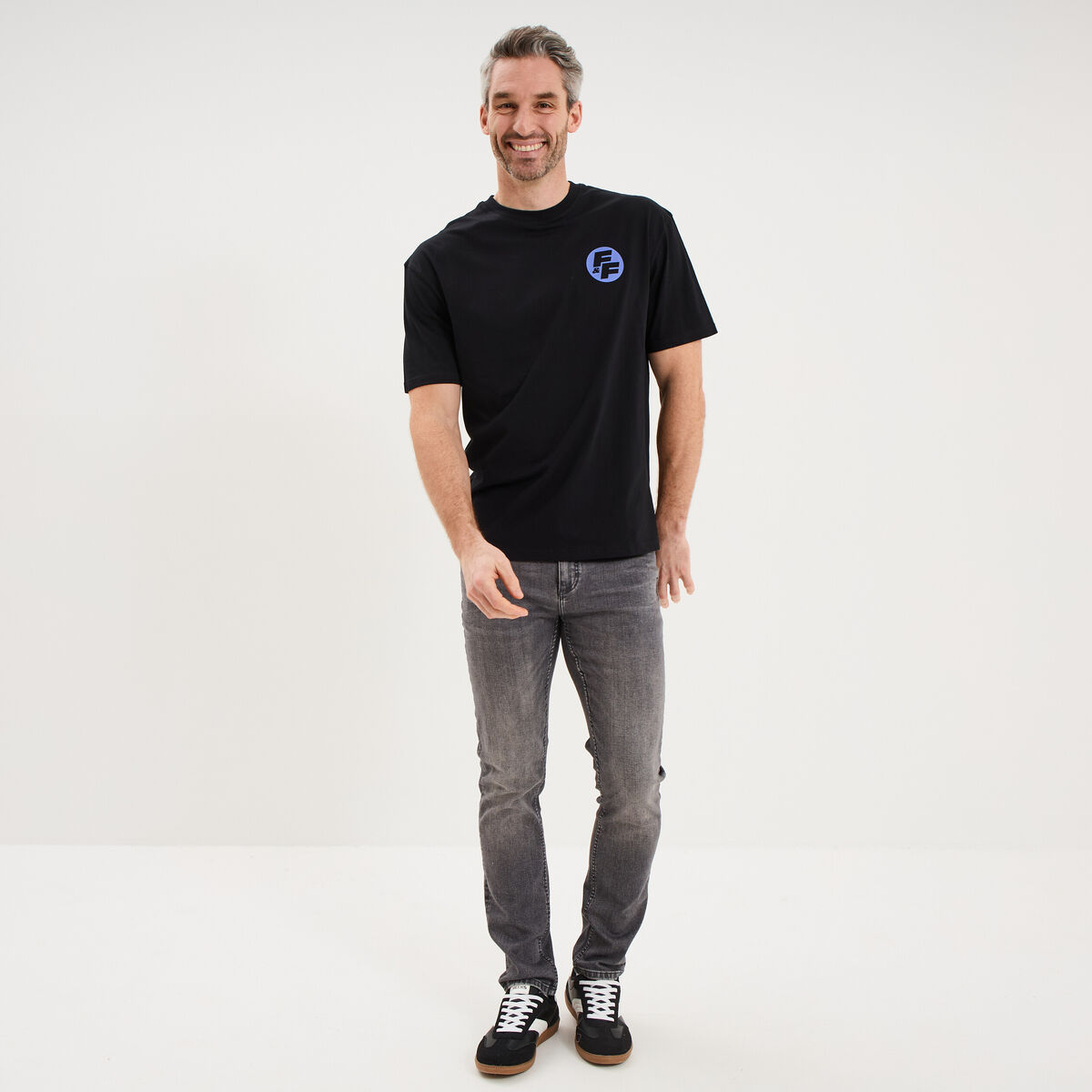 T-shirt coton Fast and Furious noir homme