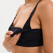 Lot 2 brassi&egrave;res d'allaitement noir femme