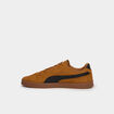 Baskets &agrave; lacets en cuir Puma Club II camel homme