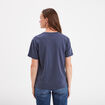 T-shirt manches courtes Rolling Stones gris foncé femme