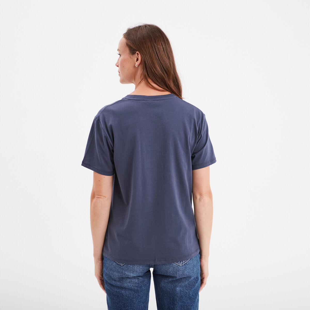 T-shirt manches courtes Rolling Stones gris foncé femme
