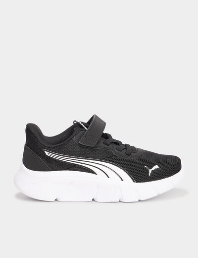 Baskets running à scratchs Puma noir garçon