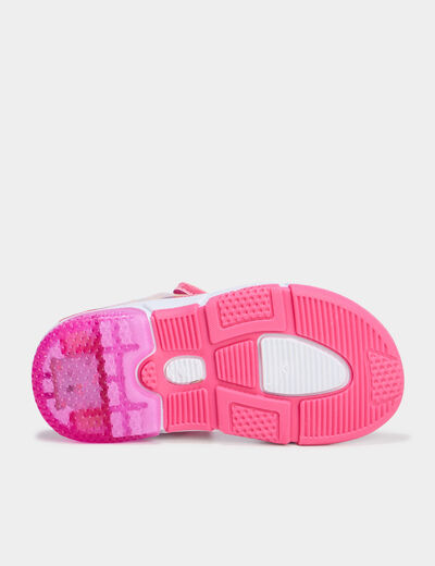 Sandales lumineuses Pat Patrouille rose fille