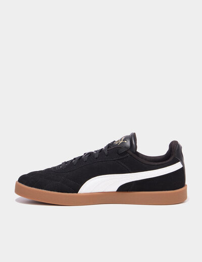 Tennis basses &agrave; lacets Puma Club noir homme
