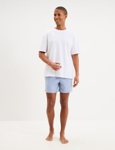 Short de bain bleu marine homme
