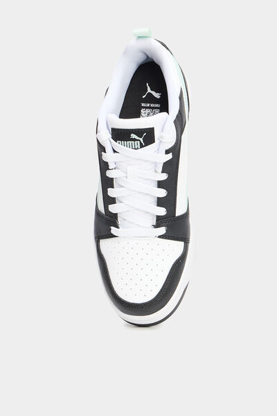 Baskets Rebound V6 Puma vert pastel femme