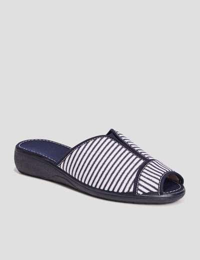 Chaussons mules multicolore femme