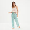 Ensemble pyjama 2 pièces bleu femme