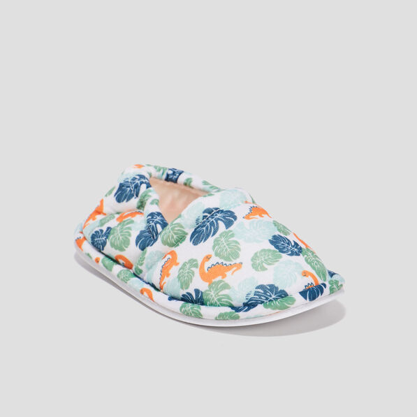 Chaussons sans gêne multicolore garçon