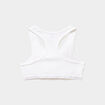 Lot 2 brassières effet côtelé coton mauve fille