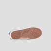 Tennis montantes en toile bout renforc&eacute; bleu fille