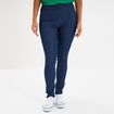 Jegging taille haute denim brut femme