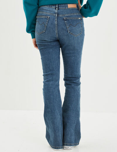 Jeans flare 5 poches Creeks denim dirty femme