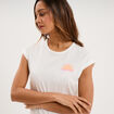 Ensemble pyjama short et t-shirt rose femme