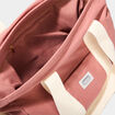 Sac cabas avec bandoulière vieux rose femme