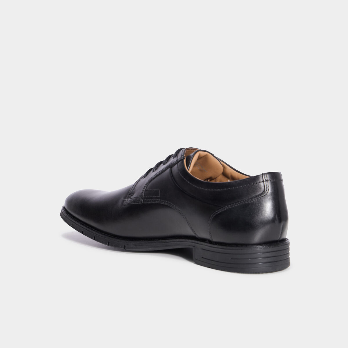 Derbies en cuir avec lacets noir homme