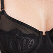 Soutien-gorge emboitant avec dentelle noir femme