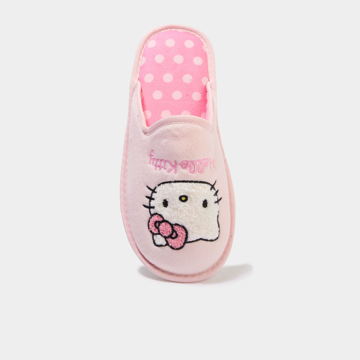 Chaussons mules Hello Kitty rose femme