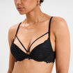 Soutien-gorge maxi push-up noir femme