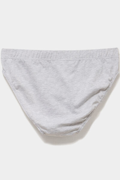 Lot 3 slips gris homme