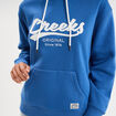 Sweat &agrave; capuche hoodie bleu electrique femme