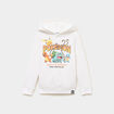 Sweat &agrave; capuche hoodie Pok&eacute;mon blanc gar&ccedil;on