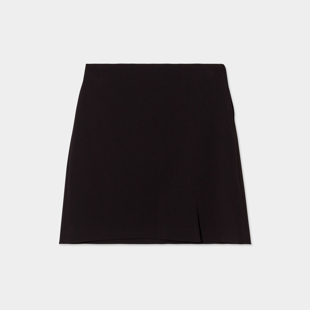 Jupe courte crayon noir femme