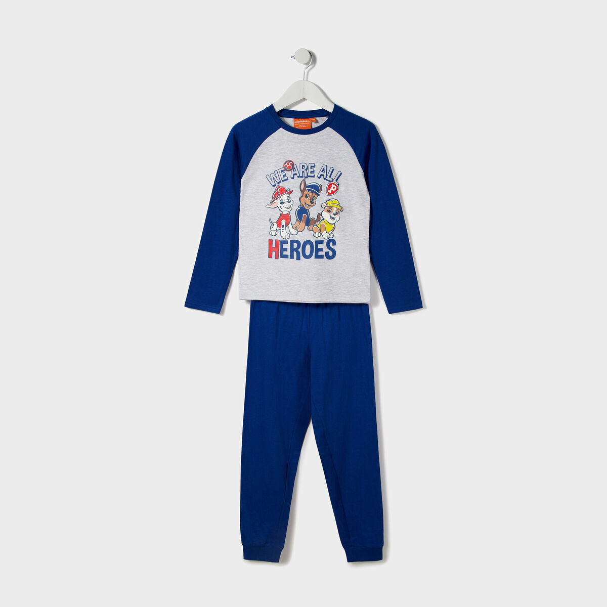 Ensemble pyjama coton Paw Patrol bleu garçon