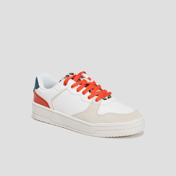 tennis a lacets creeks multicolore femme Tennis à lacets Creeks multicolore femme