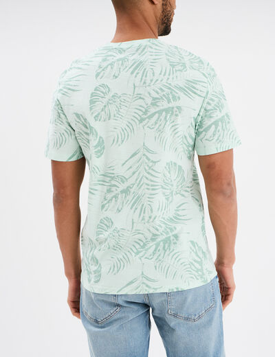 T-shirt manches courtes Creeks vert homme