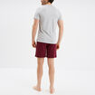 Ensemble pyjama short gris homme