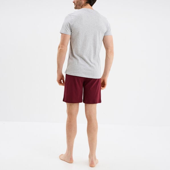 ensemble pyjama short gris homme Ensemble pyjama short gris homme
