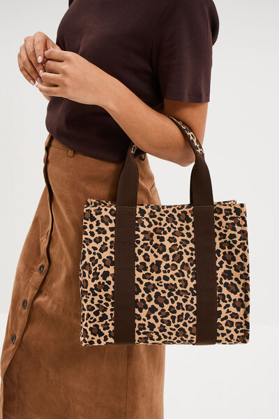 Sac &agrave; main avec bandouli&egrave;re sable femme