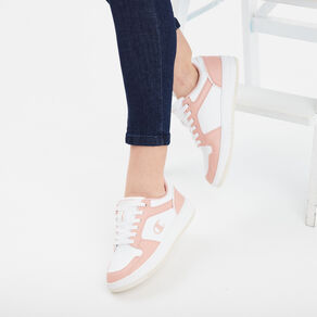 tennis a lacets 20 champion rose poudree femme Tennis à lacets 2.0 Champion rose poudrée femme