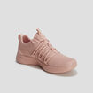 Baskets running Skechers Mega Glam rose clair femme