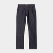 Jeans straight denim 5 poches denim brut homme