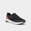 Baskets semelles &eacute;paisses noir homme