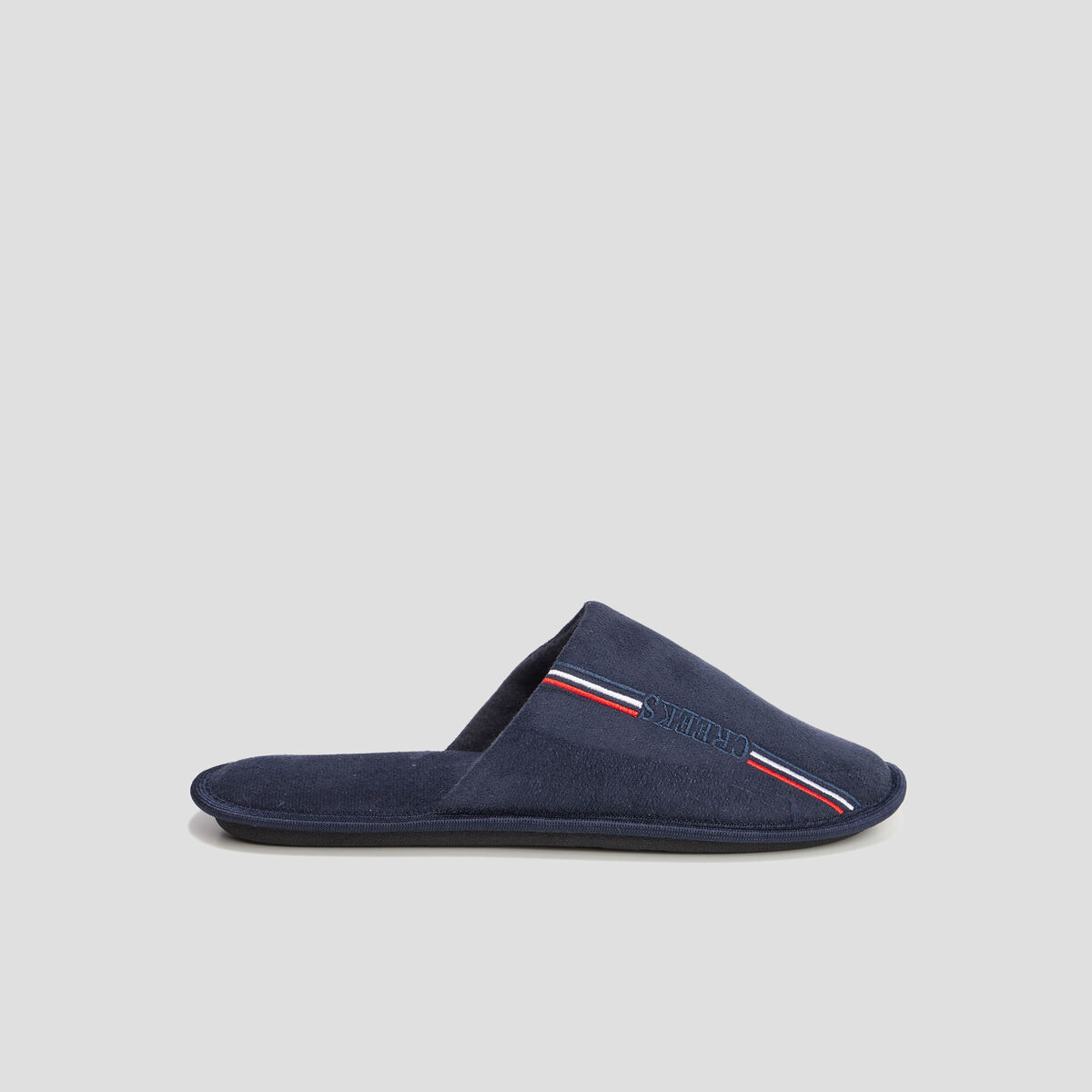 Chaussons mules Creeks bleu marine homme