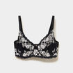 Soutien-gorge embo&icirc;tant dentelle noir femme grande taille